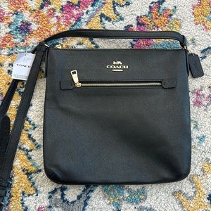 Coach leather crossbody Rowan file bag